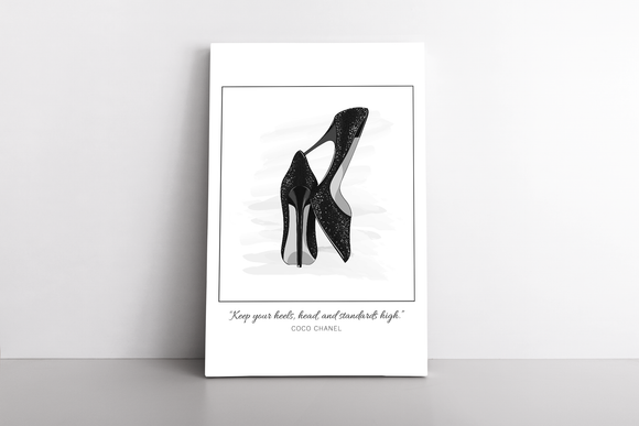 Keep Your Heels, Head and Standards High