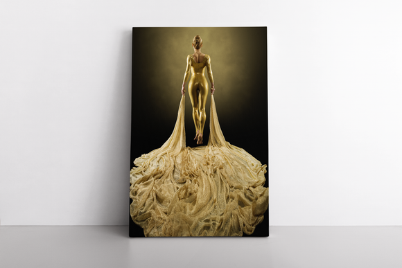 Ballerina In Gold