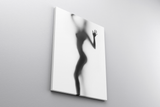 Sexy Silhouette of Woman Posing