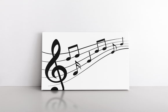 Musical Notes Art