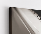 Piano Keys on Black Piano