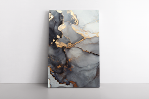 Glowing Golden Veins Marble