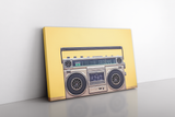 Retro Portable Stereo Boombox