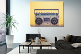 Retro Portable Stereo Boombox