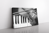 Violin And Piano Keyboard