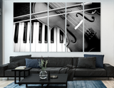 Violin And Piano Keyboard