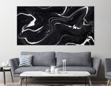 Black Marble Abstract